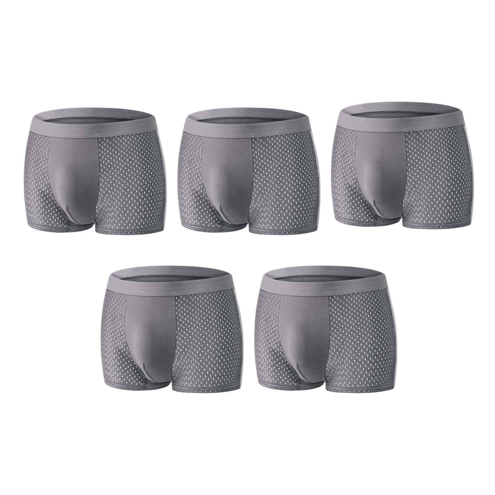 【Buy 3 Get 2 Free】-2026 HOT SALE🔥 Premium Leakproof lceSilk Mesh Men's Boxer