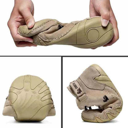 Barefoot Shoes Italian   Suede Velcro High Boots