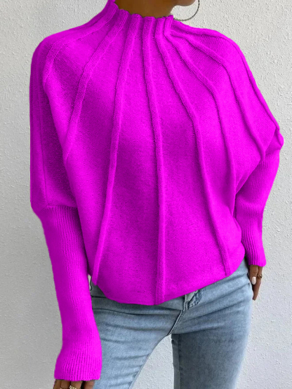 🎄Christmas Clearance🔥 2024 Women's Casual Bat Sleeve Pullover Sweater