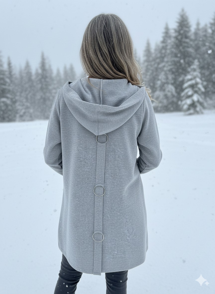 NEW🔥 Casual Single Breasted Hooded Jacket