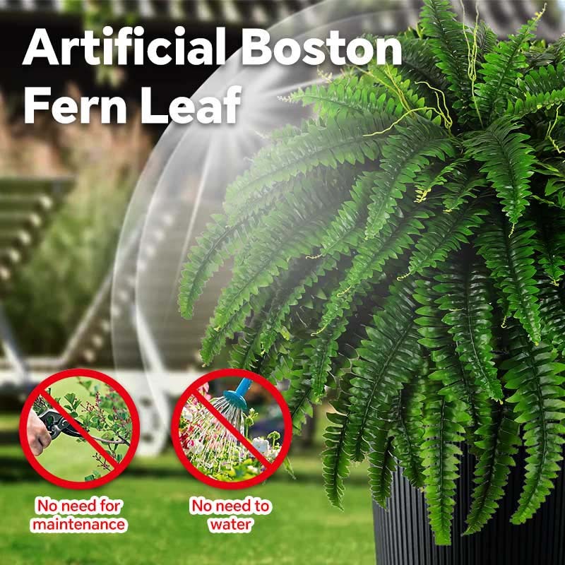 🔥 On Sale Only Today 🌱 UV Resistant Ferns Artificial Plants Large for Planters, Office & Home Decor, Outdoor & Indoor