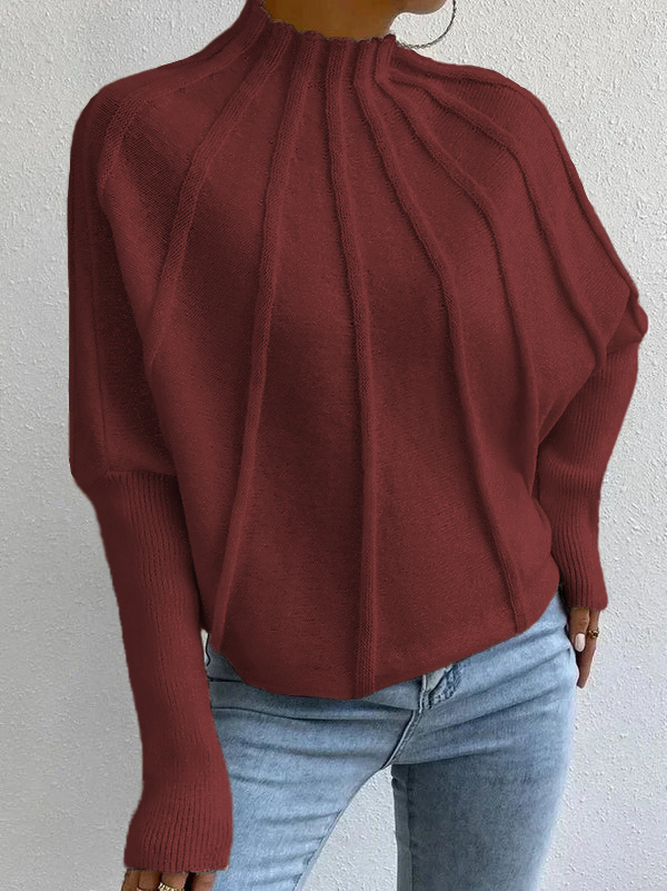 🎄Christmas Clearance🔥 2024 Women's Casual Bat Sleeve Pullover Sweater