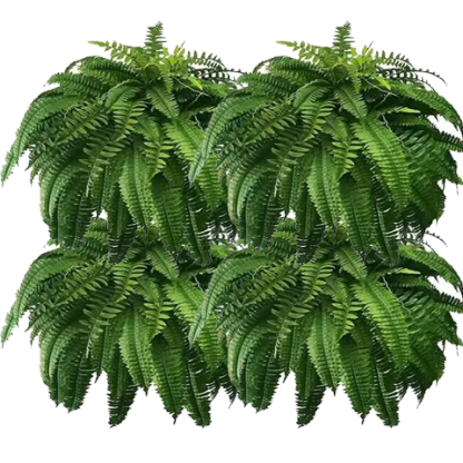 🔥 On Sale Only Today 🌱 UV Resistant Ferns Artificial Plants Large for Planters, Office & Home Decor, Outdoor & Indoor