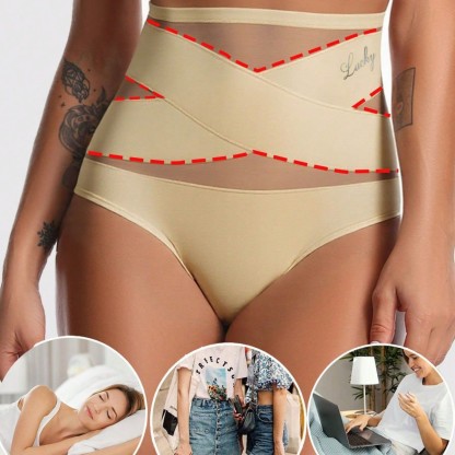 High-Waist Tummy Control Shaping Panty for Postpartum & Curvy Women
