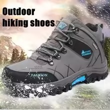 Men's outdoor waterproof mountaineering snow sports shoes