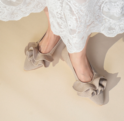 Comfortable Pointed-Toe Knit Flats Designed for Everyday Comfort