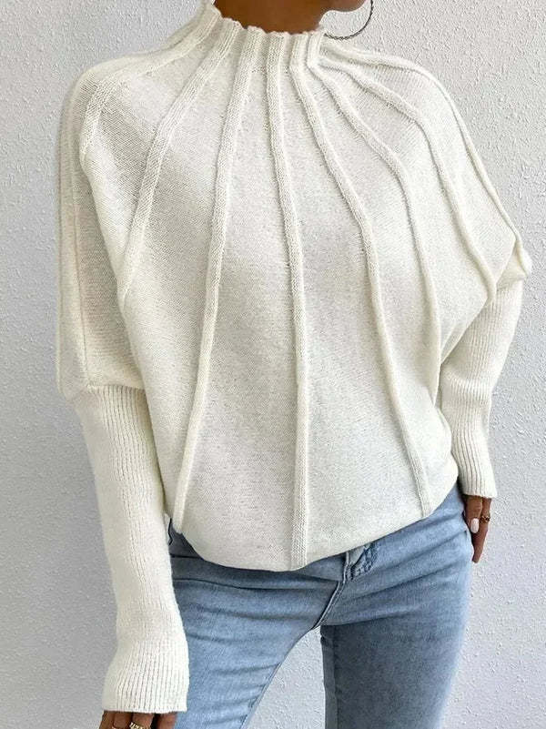 🎄Christmas Clearance🔥 2024 Women's Casual Bat Sleeve Pullover Sweater