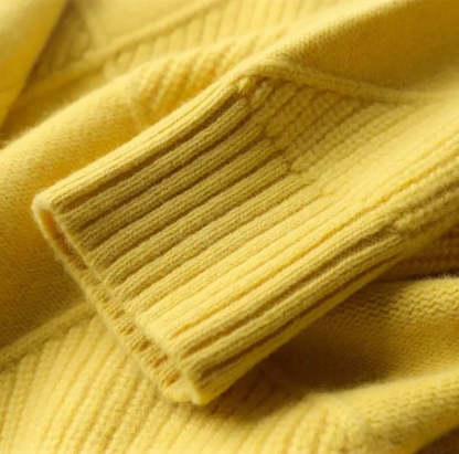 CASHMERE TURTLENECK SWEATER CARDIGAN