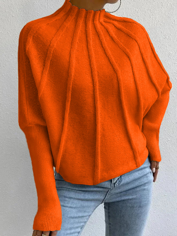 🎄Christmas Clearance🔥 2024 Women's Casual Bat Sleeve Pullover Sweater