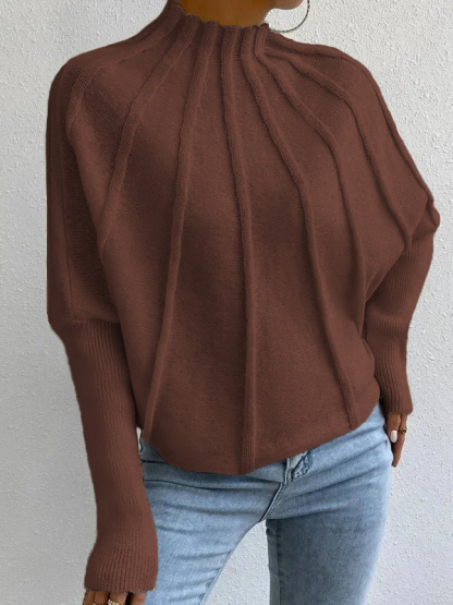 🎄Christmas Clearance🔥 2024 Women's Casual Bat Sleeve Pullover Sweater