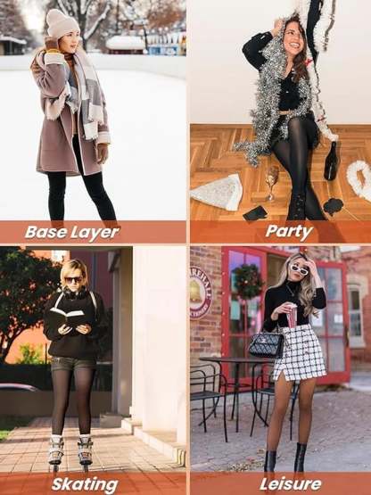 🔥MAGIC Bare-Leg Look Fleece Lined Tights☁️