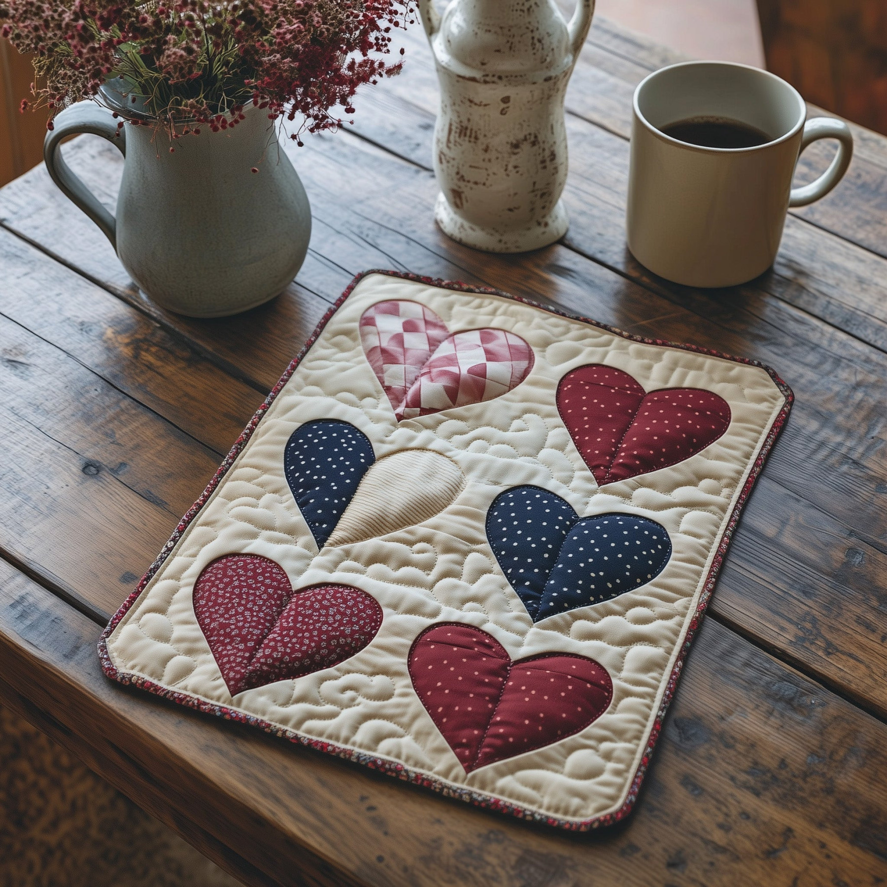 Forever Yours Quilted Placemat Home Decor Ideas Best Valentine’s Day Gifts For Him