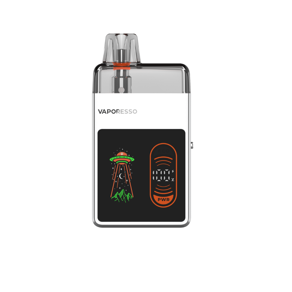VAPORESSO ECO NANO PRO vape device with alien display and power indicator