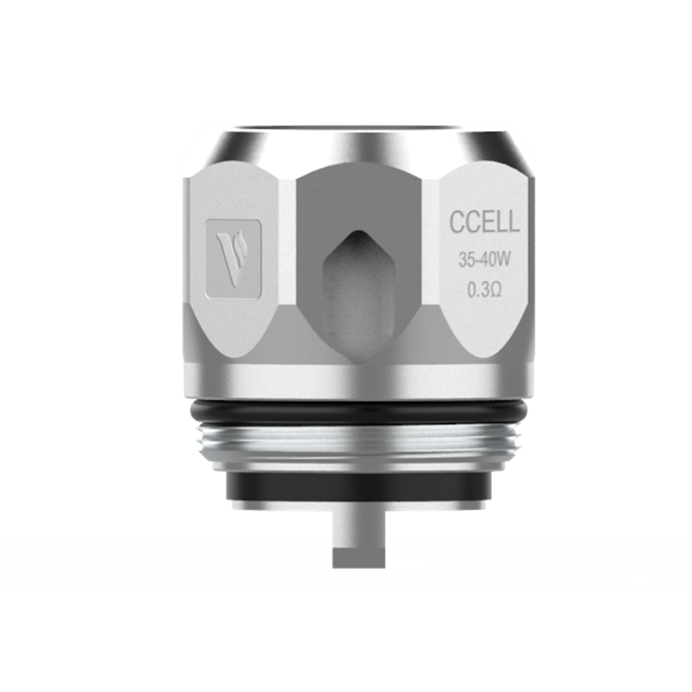 Vaporesso GT Core CCELL 0.3惟 Coil, Silver with Hexagonal Design, 35-40W