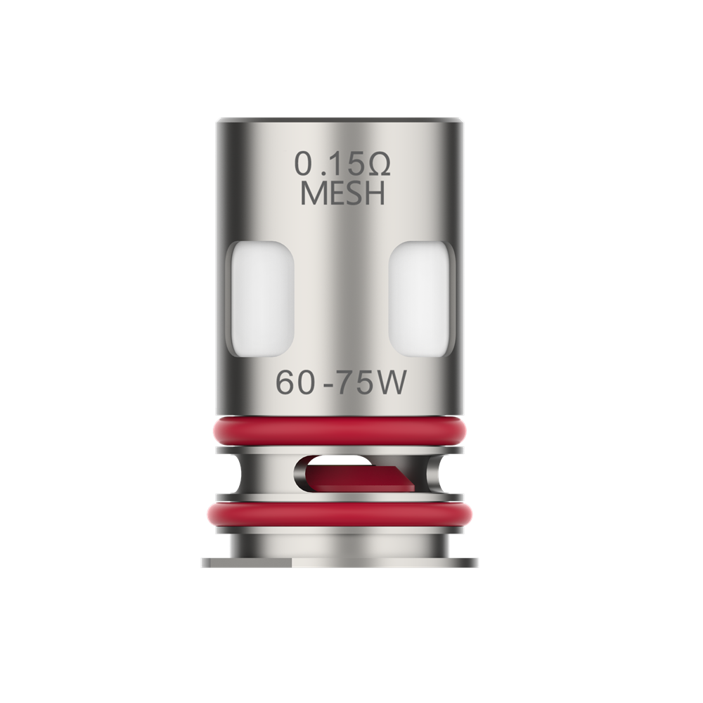 Vaporesso GTX 0.15 ohm Mesh Coil, silver, red rings, for DTL vaping, 60-75W