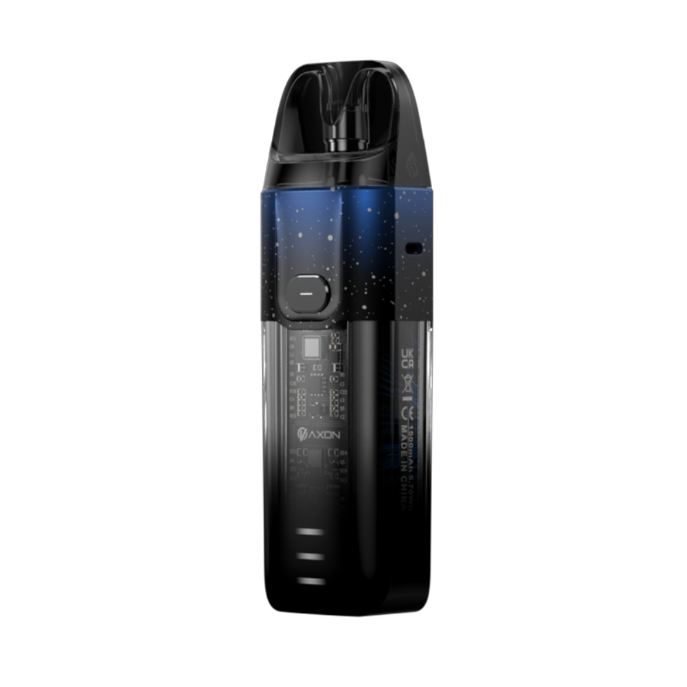 VAPORESSO LUXE XR vape, black with galaxy design, AXON chip, 1500mAh battery, vaping device