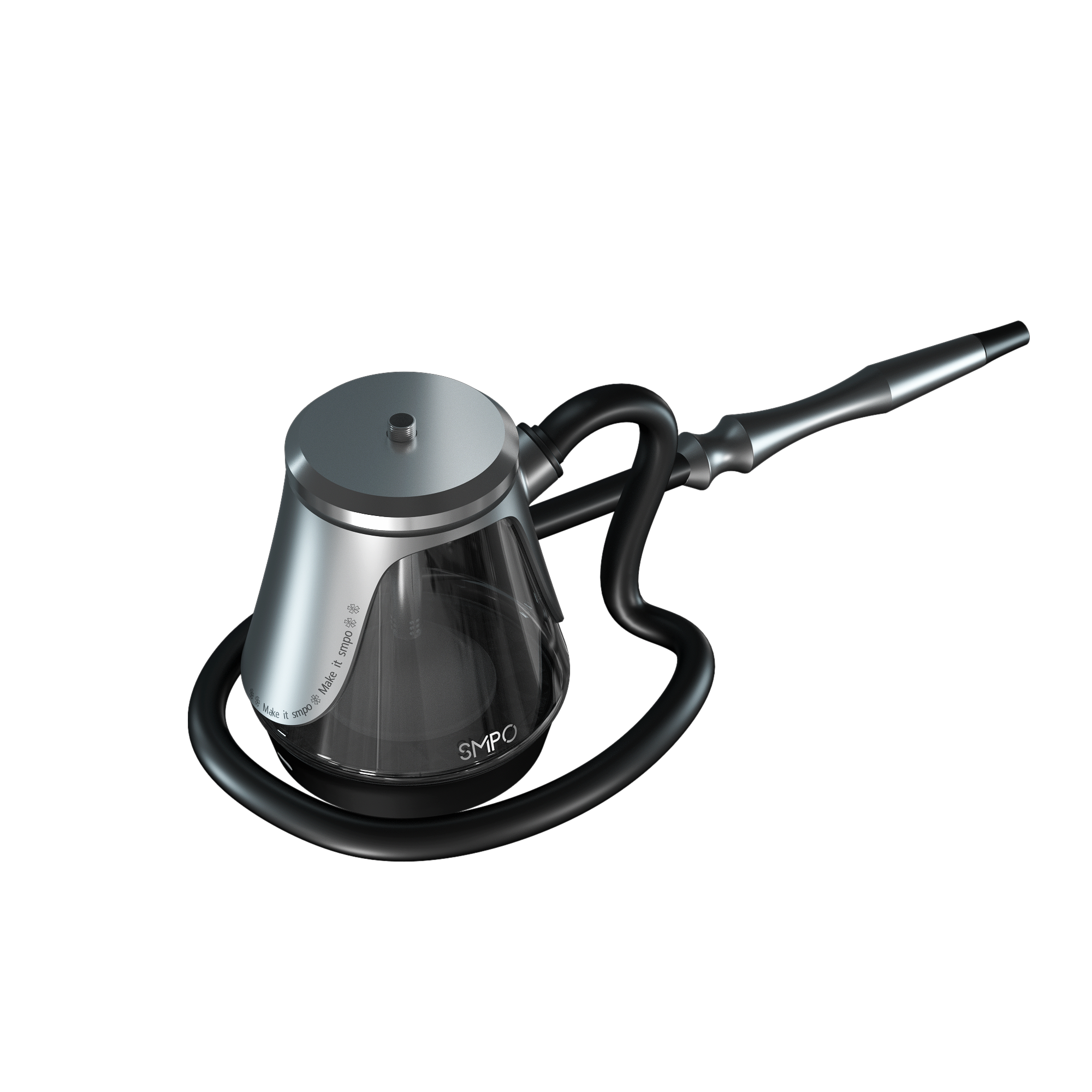 SMPO Hukka Base E-Hookah Water Filter | 0.6L & LED - DDVAPING