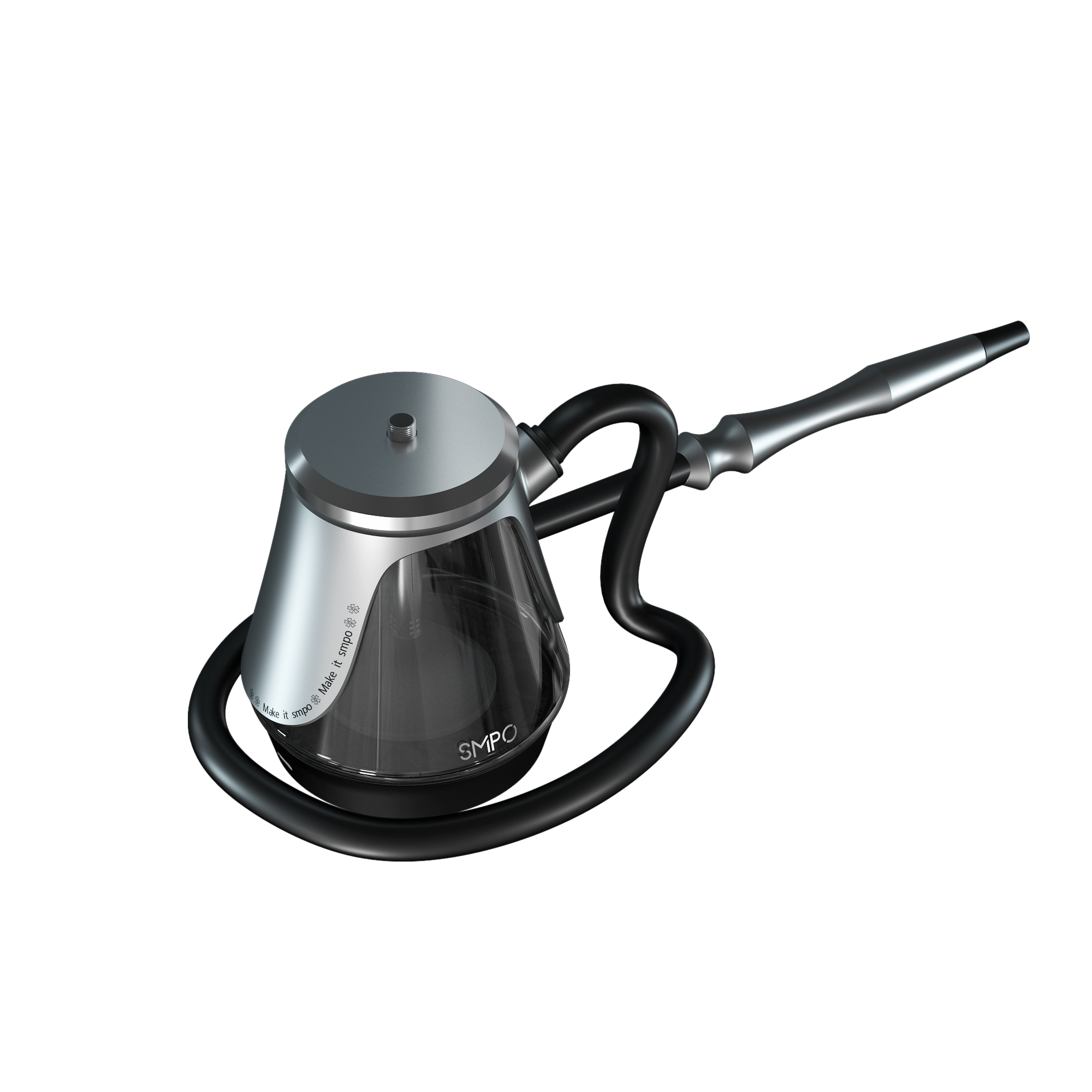 SMPO Hukka Base E-Hookah Water Filter | 0.6L & LED - DDVAPING