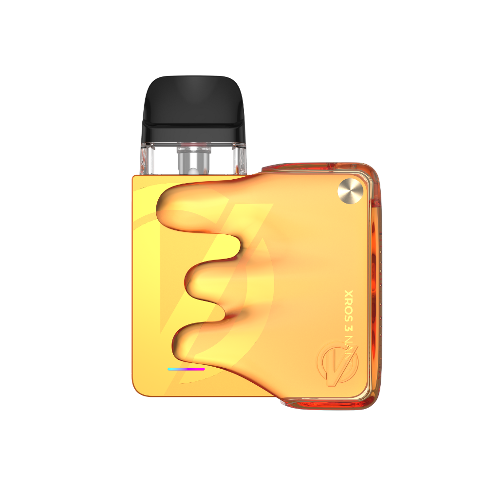 Vaporesso XROS 3 Nano in orange, compact vape device