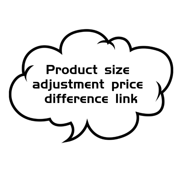 Product size adjustment price difference link