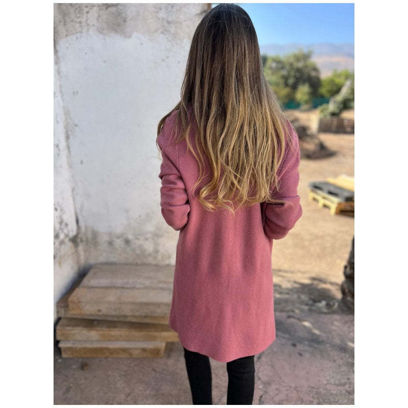 🔥Only 36 left in stock-Lapel Collar Casual Long-Sleeved Open-Front Sweater