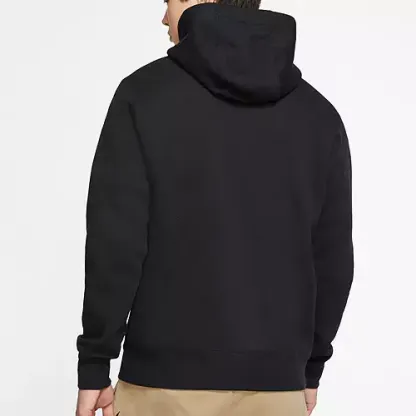 Nike Men's Black Sportswear Club Fleece Hoodie