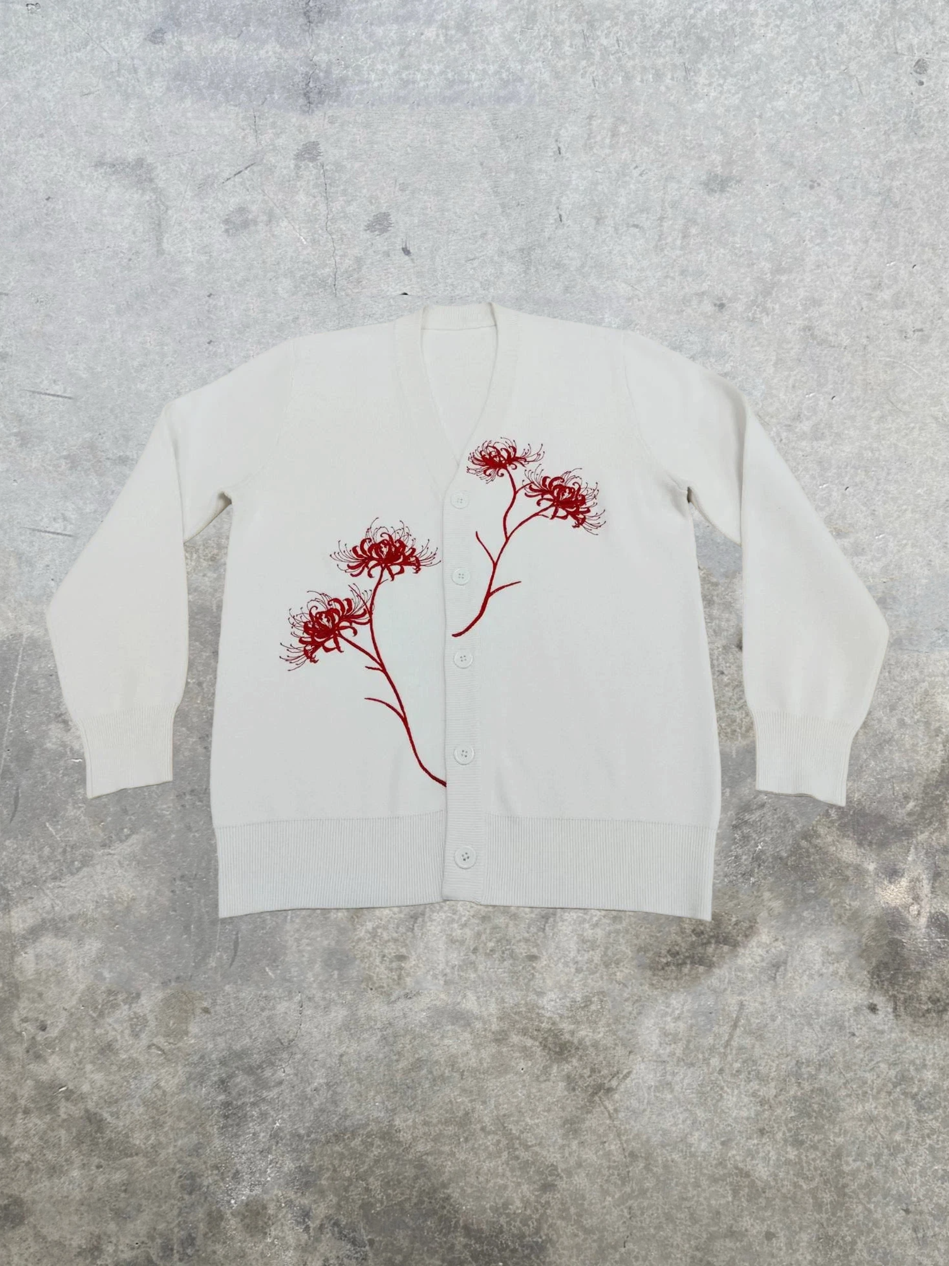 SPIDER LILY KNITTED CARDIGAN