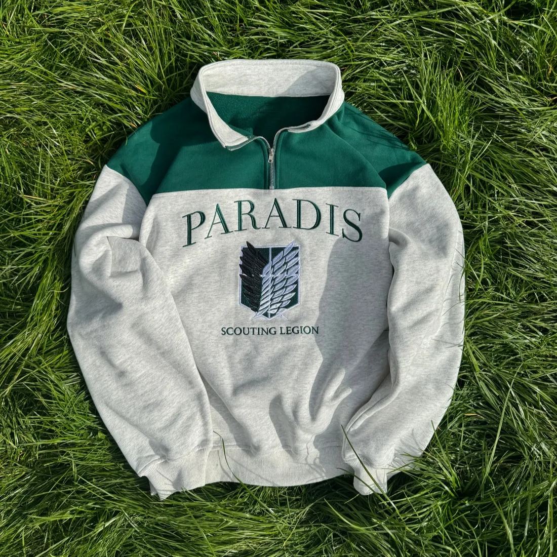 Wings of Freedom Quarter-Zip - AOT