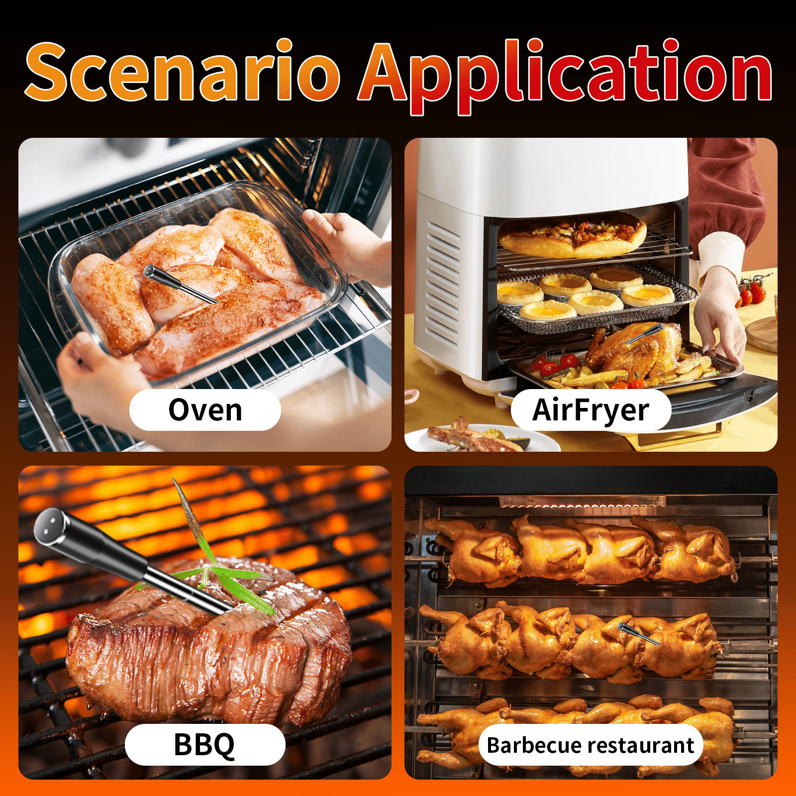 🔥Wireless Meat Thermometer 