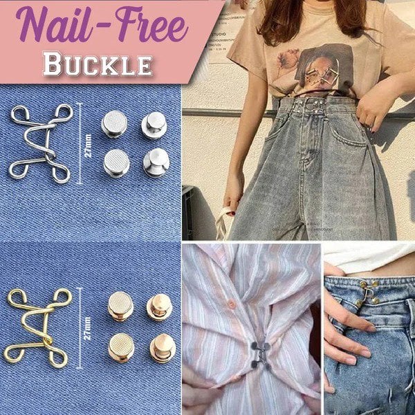 Nail-free Waist Buckle Set
