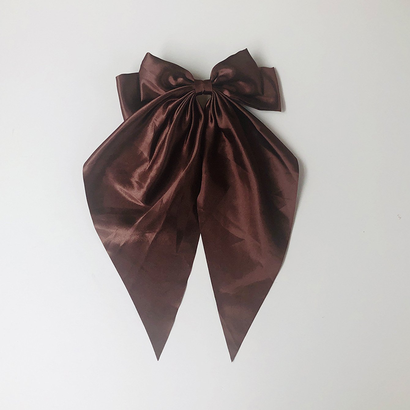 🔥Large Bow Hair Clip for Women – Wedding & Everyday Ponytail Accessory with Long Tail