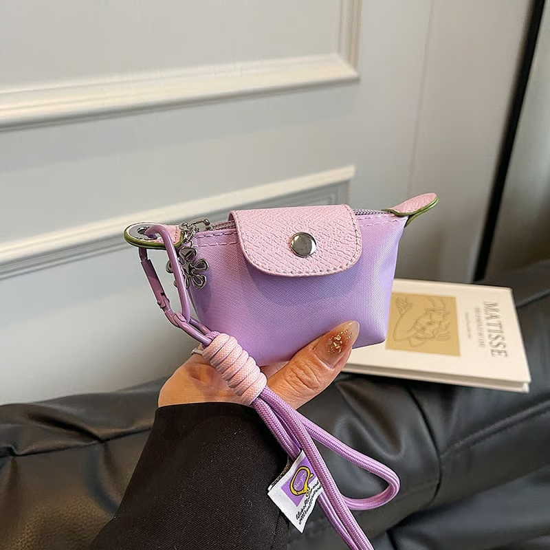 Mini Nylon Dumpling Coin Purse