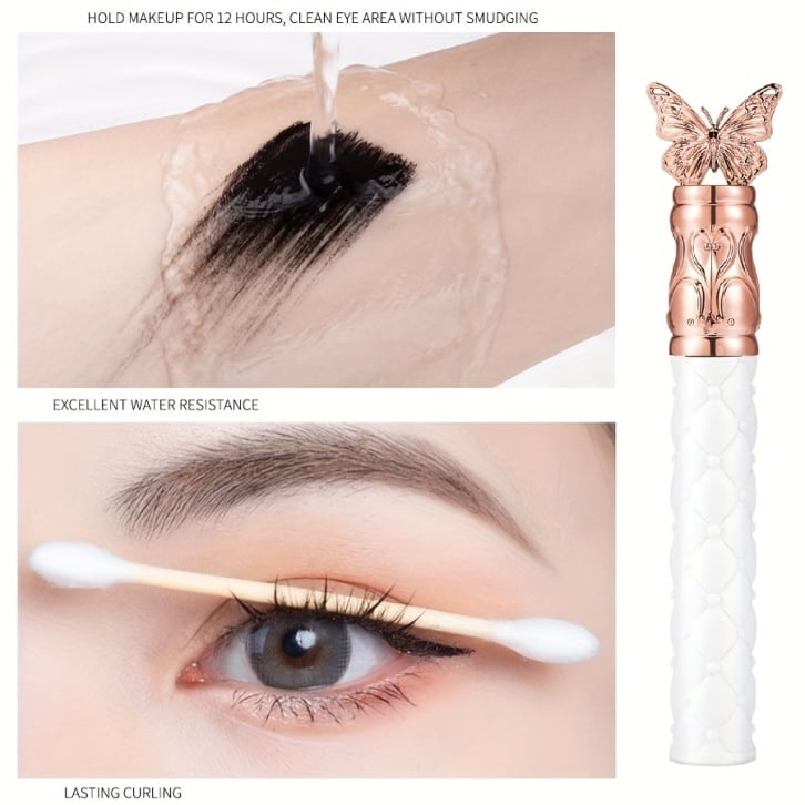 💥-Thick, Curling, Long-lasting Mascara, Waterproof, Sweat-proof, Lengthening, Non-smudged