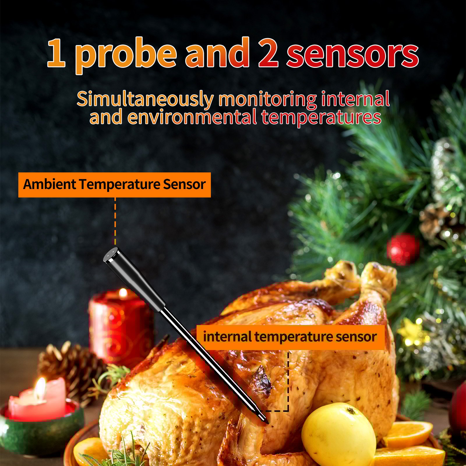 🔥Wireless Meat Thermometer 