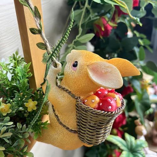 Climbing Rabbit Ornament