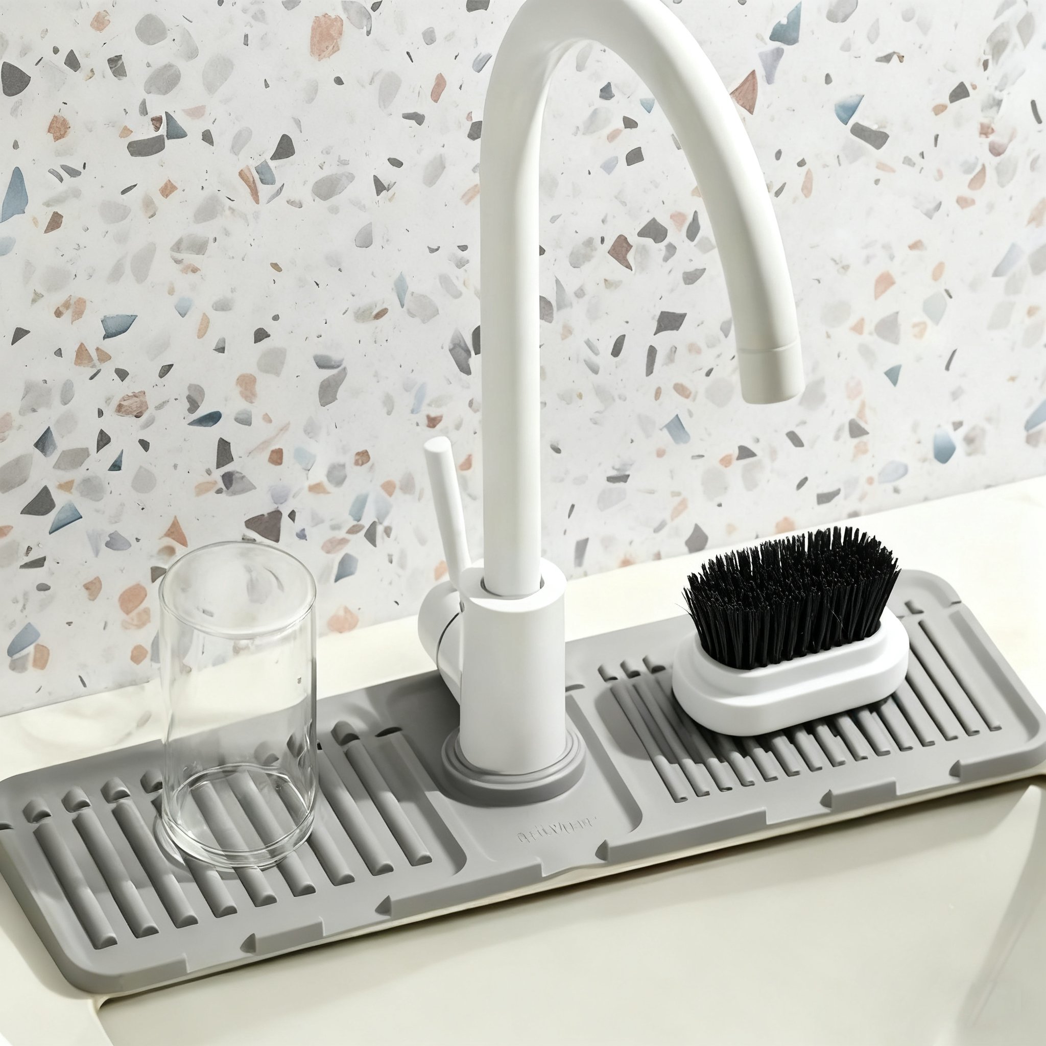 🧼Faucet Splash Guard & Drainage Mat