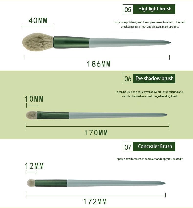 🔥13-Pc Professional Makeup Brush Kit – Soft Synthetic Hair for Face & Eyes – Travel-Friendly