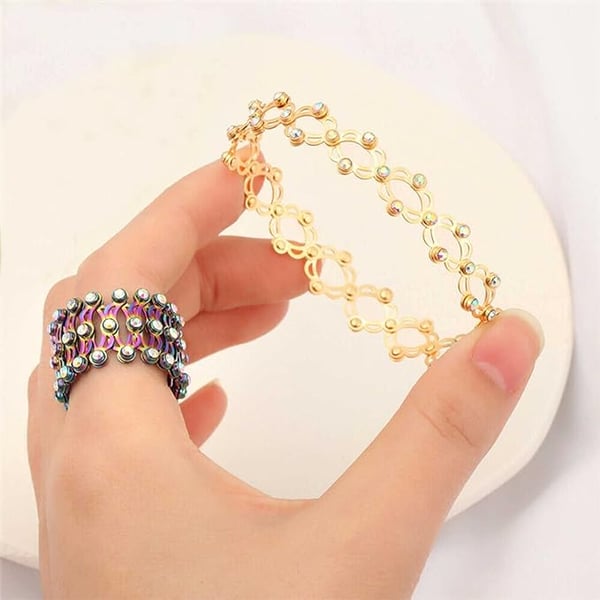 ⏰Magic 2 in 1 Foldable Ring Bracelet