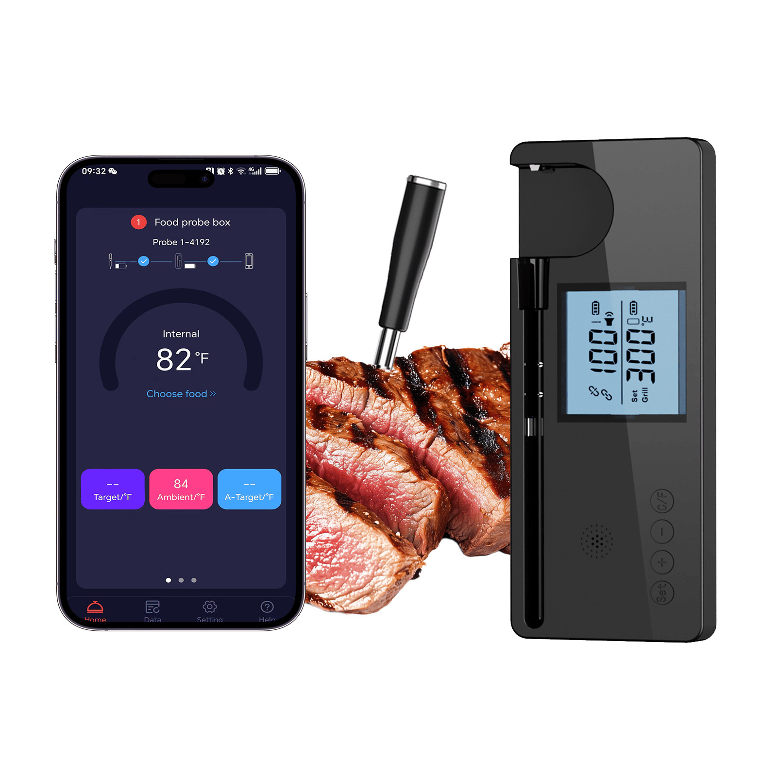 🔥Wireless Meat Thermometer 