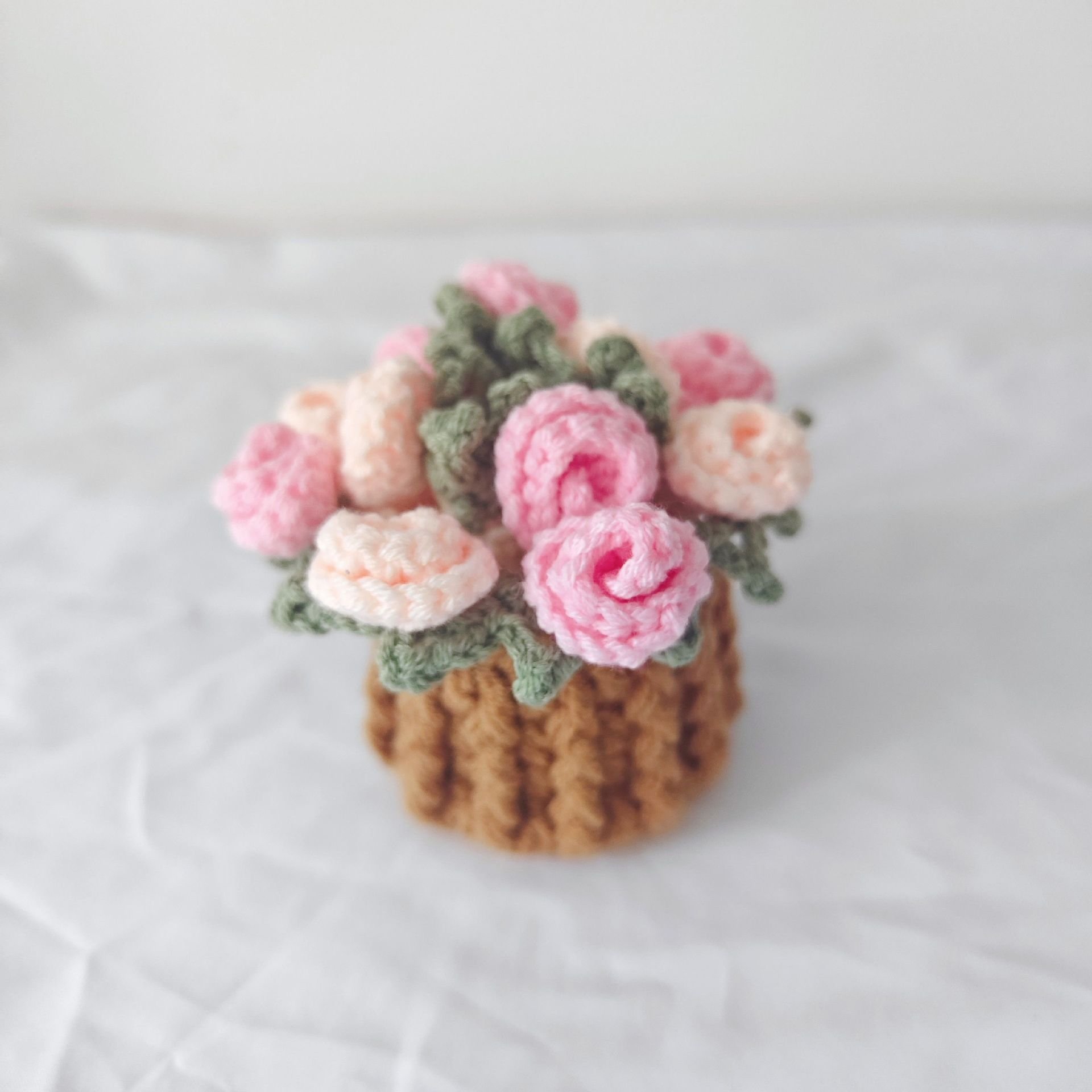 Crochet Flower Blanket Coasters