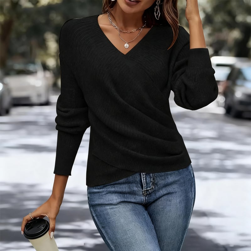 Elegant Women's Casual Knit Sweater