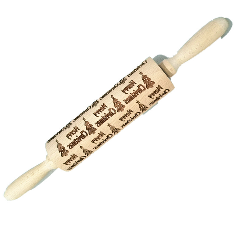 🍪CREATIVE EMBOSSING ROLLING PIN