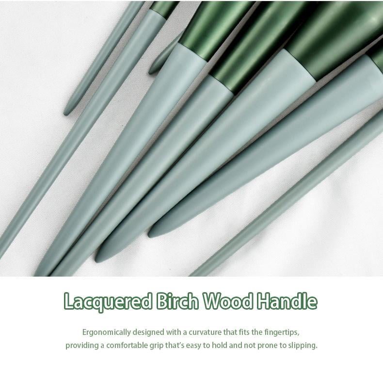 🔥13-Pc Professional Makeup Brush Kit – Soft Synthetic Hair for Face & Eyes – Travel-Friendly