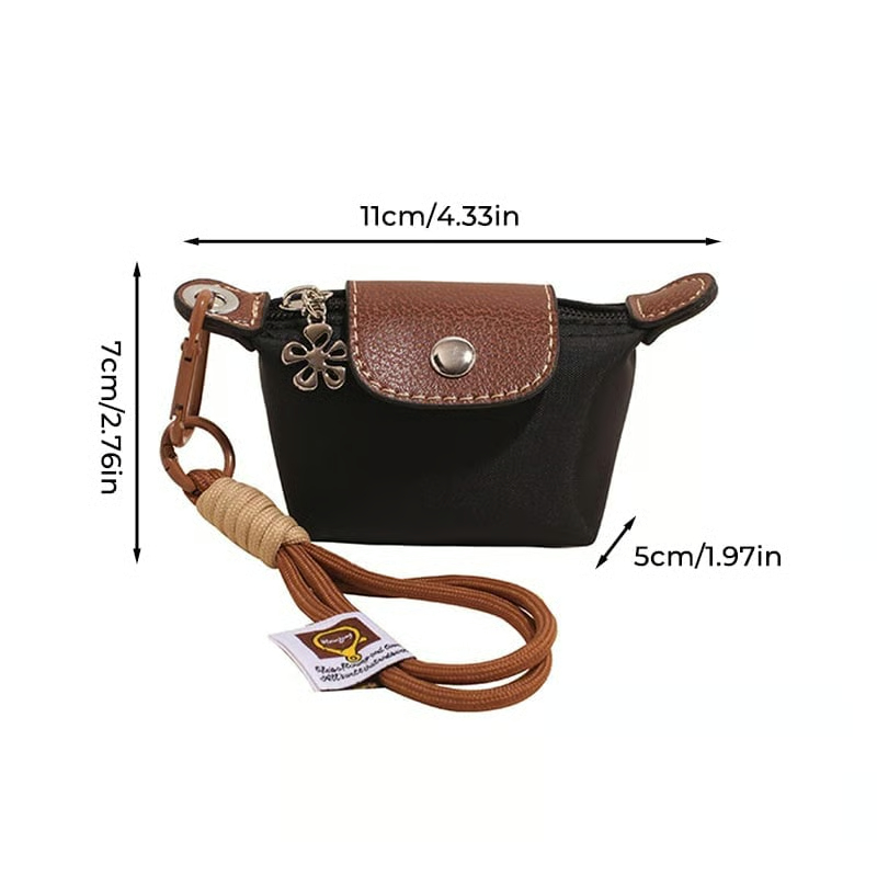 Mini Nylon Dumpling Coin Purse