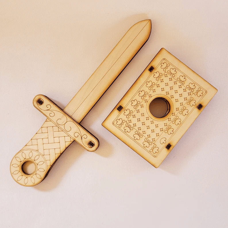 Handcrafted Wooden - DIY Magic Set