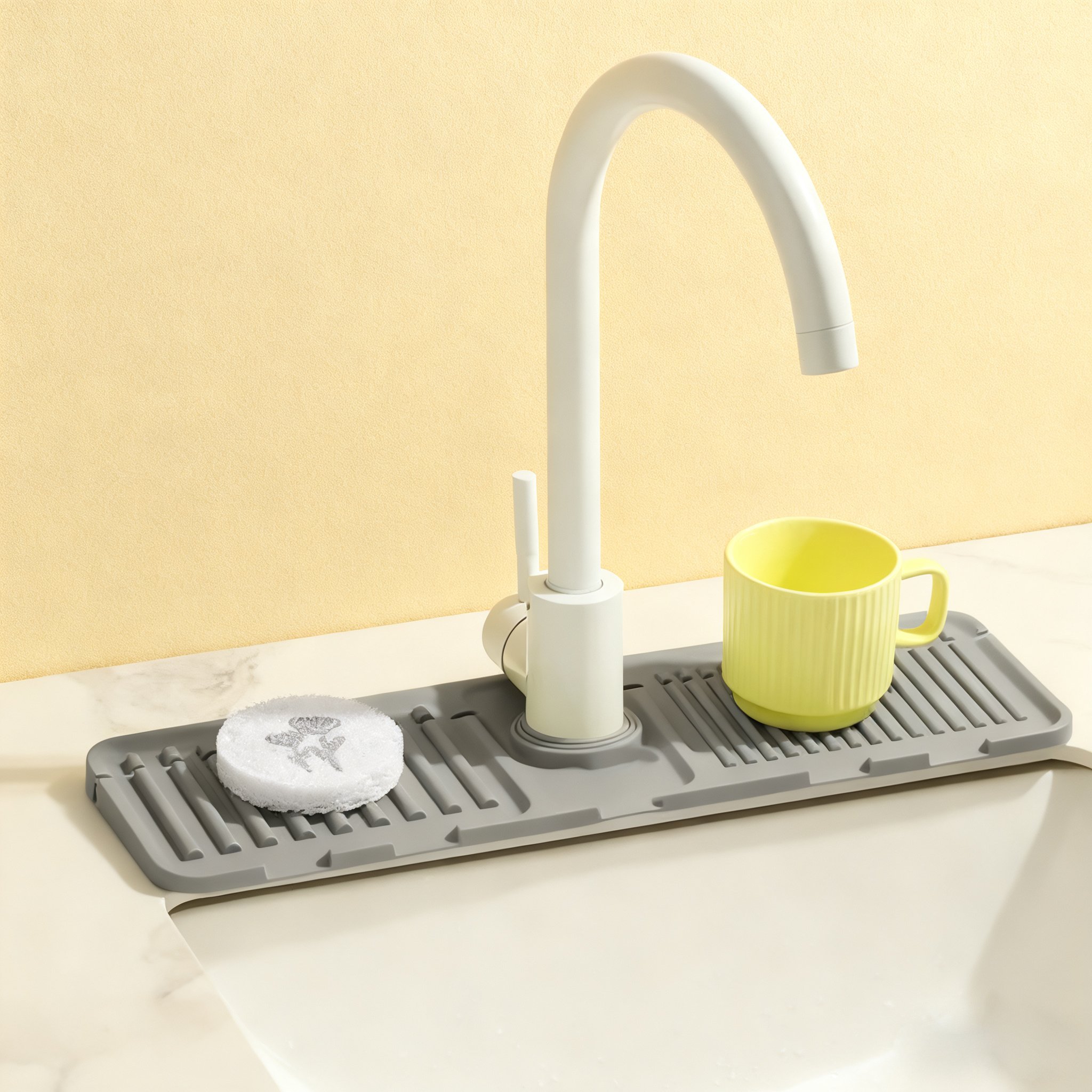 🧼Faucet Splash Guard & Drainage Mat