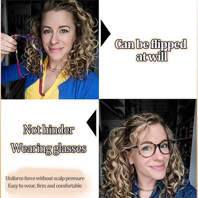 Hair styling tool-square headband🦓（Buy1 Get1 Free）