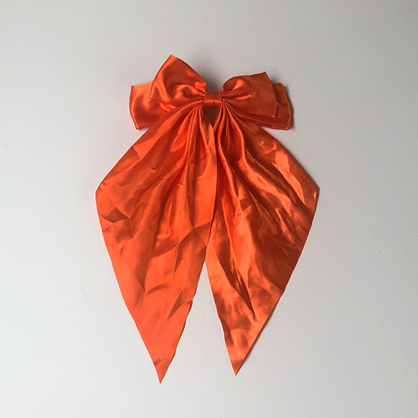 🔥Large Bow Hair Clip for Women – Wedding & Everyday Ponytail Accessory with Long Tail