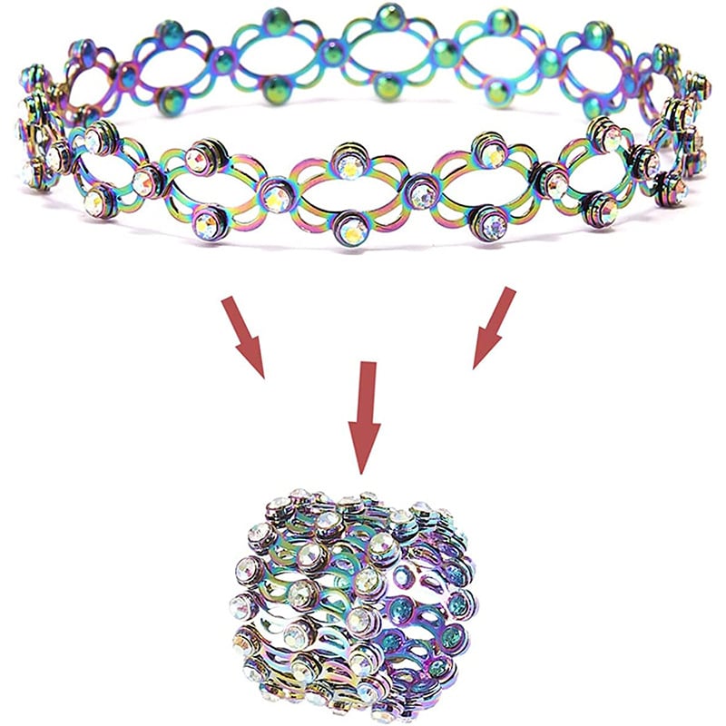 ⏰Magic 2 in 1 Foldable Ring Bracelet