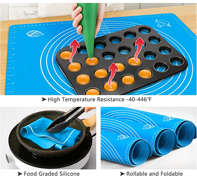 🍪KITCHEN ESSENTIALS🍪NON-STICK BAKING PASTRY MAT